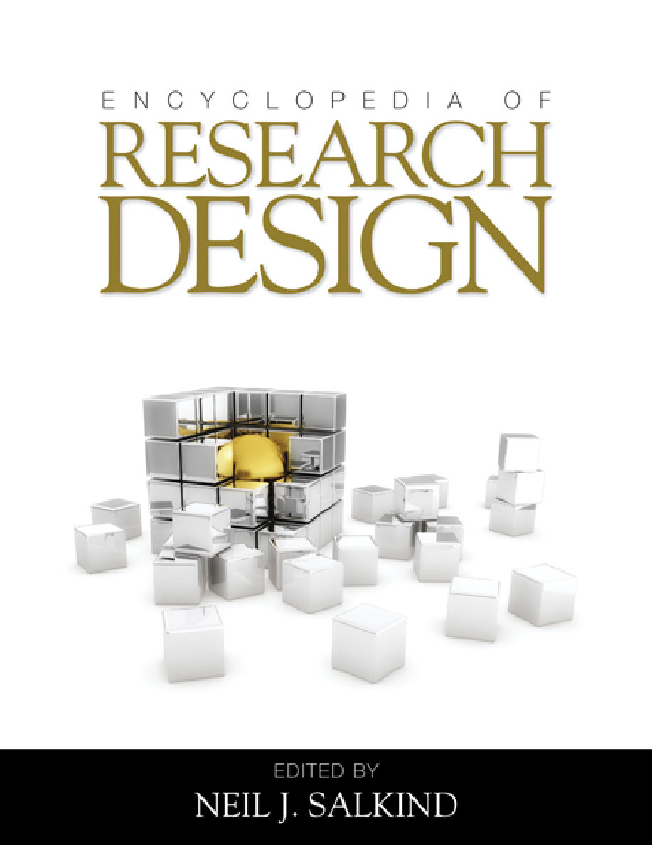 Encyclopedia of Research Design cover